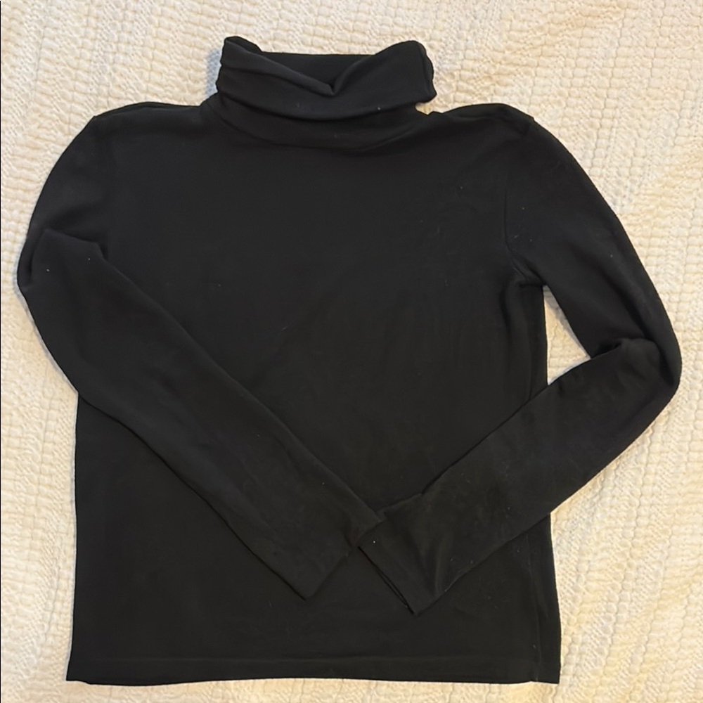 Zara Classic Black Turtleneck Sweater - Women